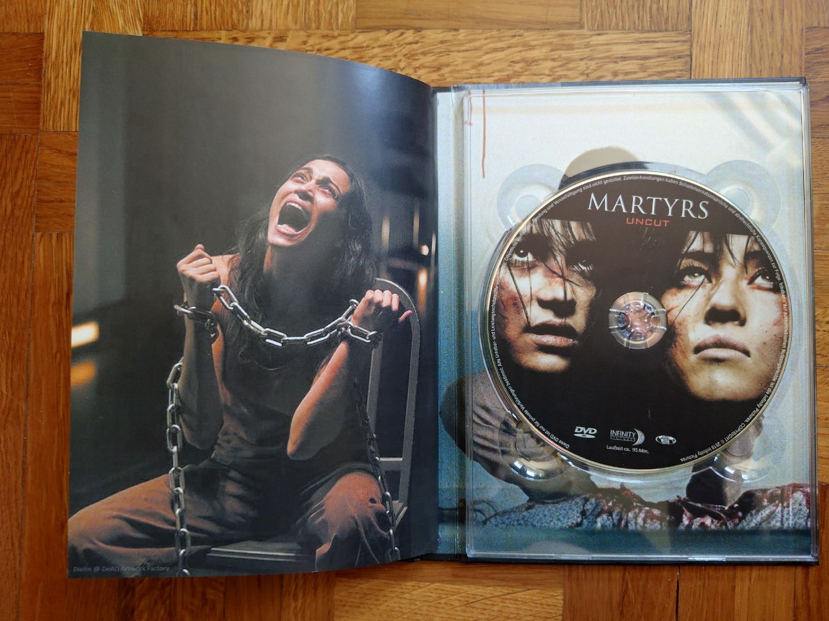 Tous les DVDs: Martyrs - Blu-ray & DVD - Mediabook – D'occasion à Yverdon-les-Bains par Scottish_Blood 2