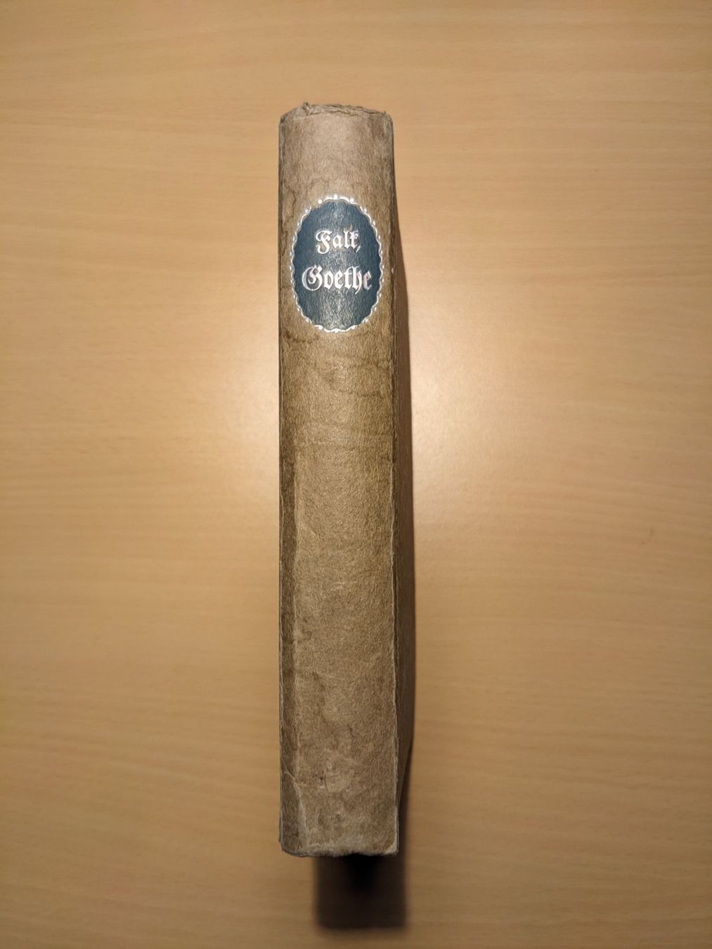 Bücher: Johannes Falk: Goethe – Gebraucht aus Rotkreuz von eulennest 1
