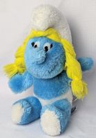 Vintage Schlumpfine - Schlümpfe - Peyo-  Plüsch Figur