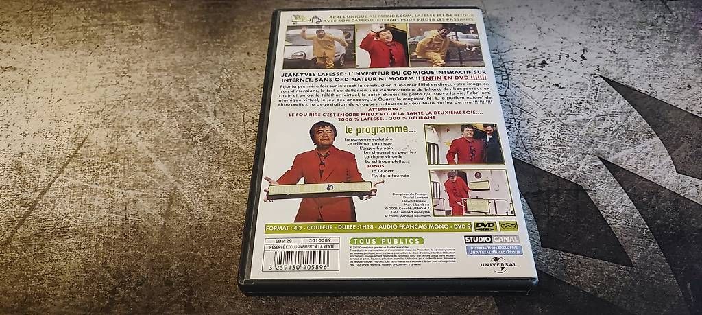 Tutti i DVDs: Lafesse à poil – Usato da Genève venduto da Maxou84 1