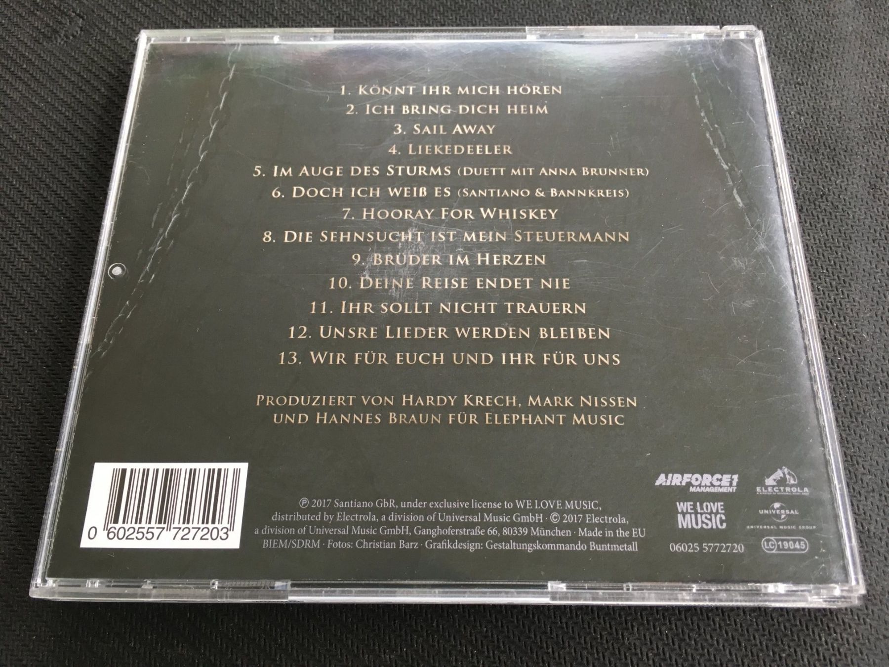CD: Santiano - Im Auge des Sturms -CD- – Usato da St.Gallen venduto da MedienJoe 2