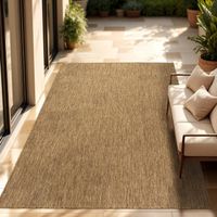 DEAL‼️ XXXL Teppich 240x340 cm In- & Outdoor COFFEE