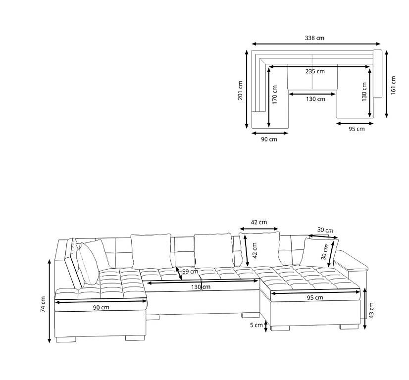 Sofas: Ecksofa Aria – D'occasion à Münchenstein par sve_87sg 1