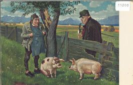 8 Haxen und 2 Faxen - Bauern mit Schweine