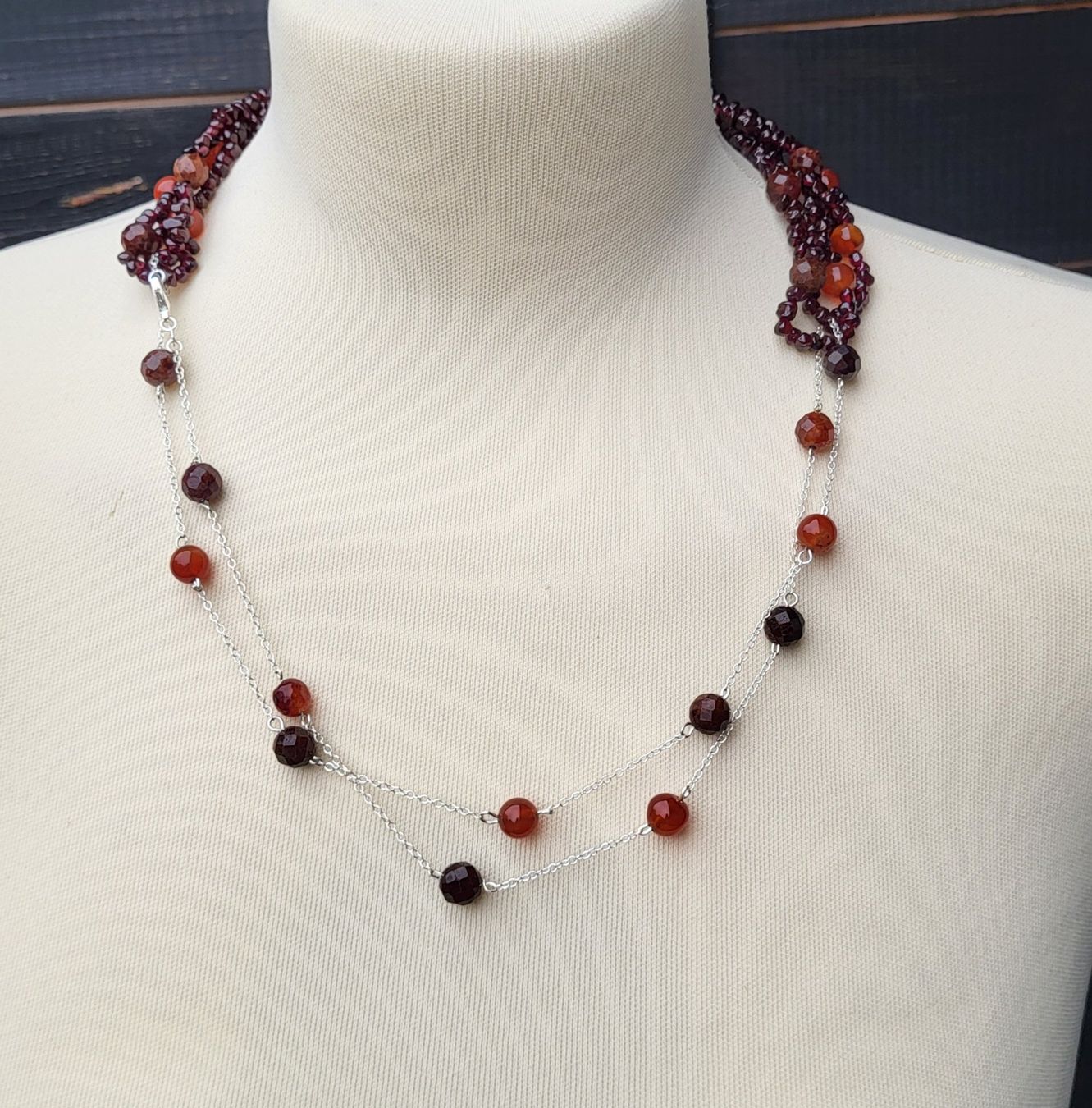 Catenine: Collier transformable en grenade – Nuovo e nell'imballaggio originale da Fribourg venduto da VictoriaShop7 3