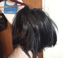 Cosplay Perücke - Schwarz