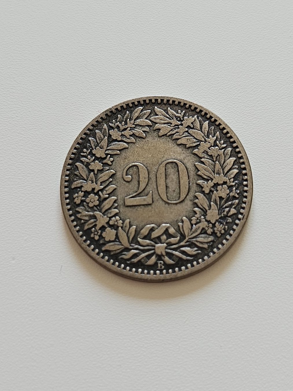Tutti le monete: 20 Rappen 1859 – Usato da Pfäffikon ZH venduto da Melibol 1