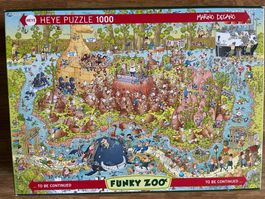 1000 Teile Puzzle „Australian Habitat“ Serie „Funky Zoo“