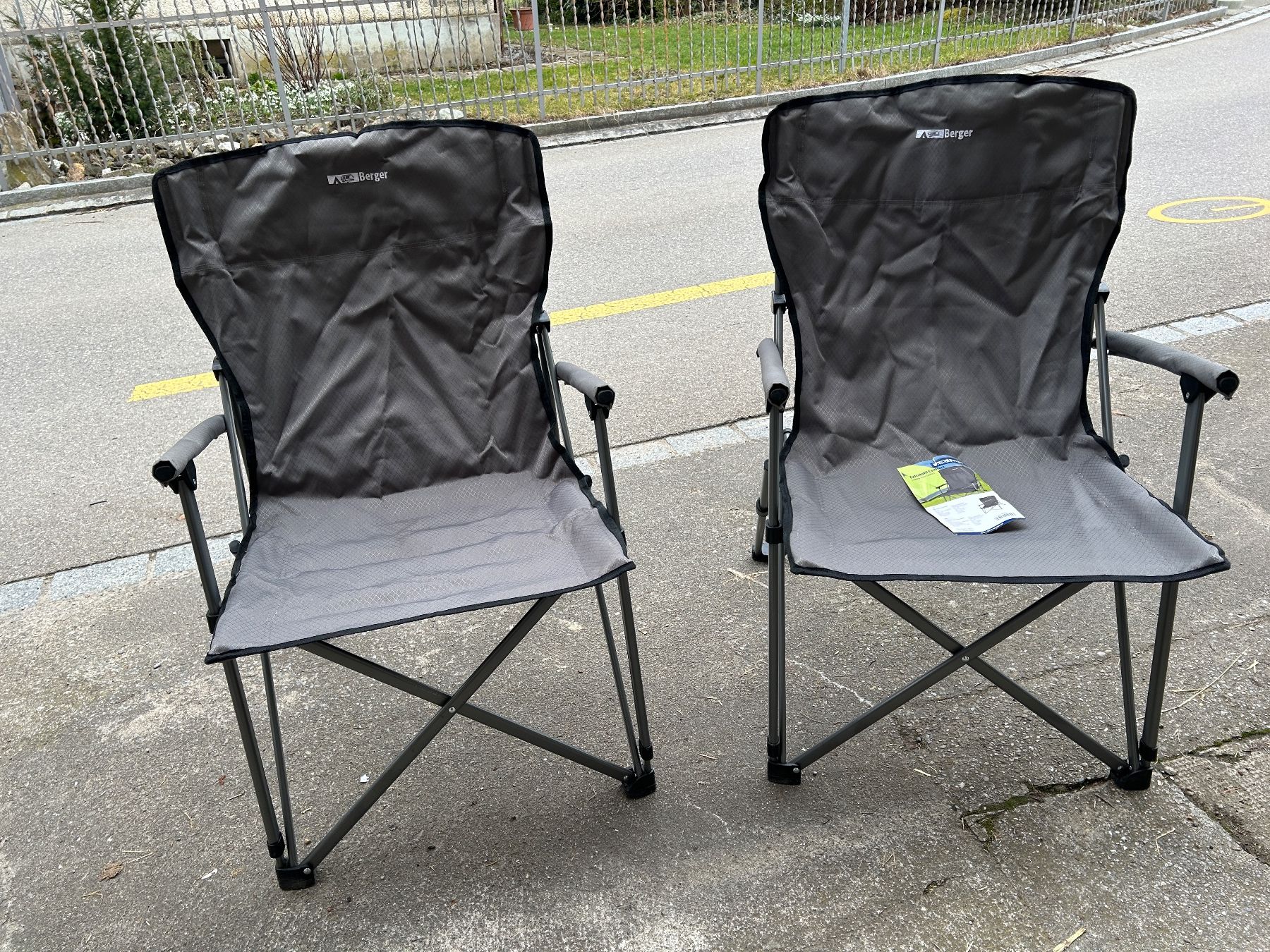 Sedie: 2er Set Campingstühle Berger Comfort – Usato da Frauenfeld venduto da Monti80