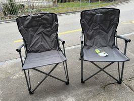2er Set Campingstühle Berger Comfort
