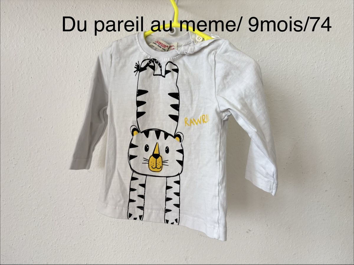 Lotti & Set di vestiti: Lot de 5 pulls 6-9 mois – Usato da Biel/Bienne venduto da Milenegc 1