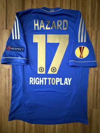 Original Hazard Chelsea 2012/13 UEL Trikot M