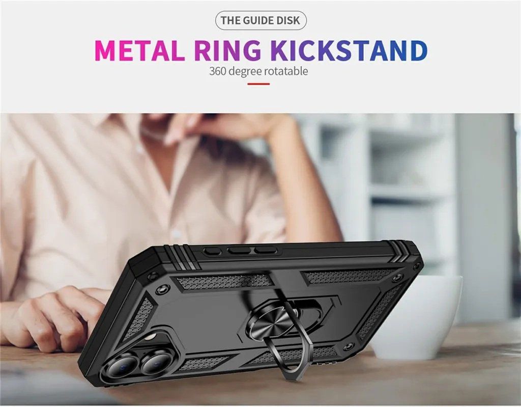 Cover & Protezioni schermo: iPhone 17 Hülle Etui Ring Case Magnet Cover Tasche Coque – Nuovo e nell'imballaggio originale da Volketswil venduto da coverandmore 8