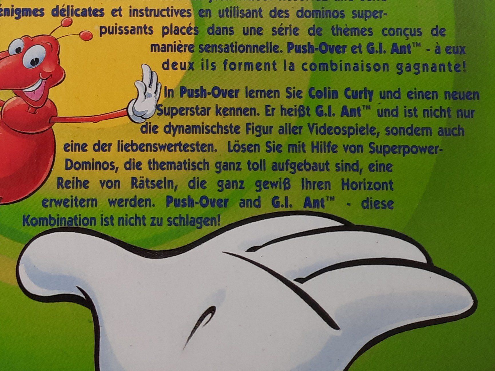 Spiele: Push-Over von OCEAN SOFTWARE – Gebraucht aus Beinwil am See von Restwert_Beinwil 3