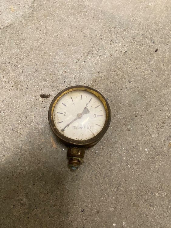 Manometer 0-10 kp/cm2 | Kaufen auf Ricardo