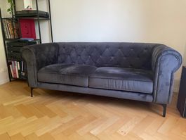 Chesterfield Sofa + Sessel