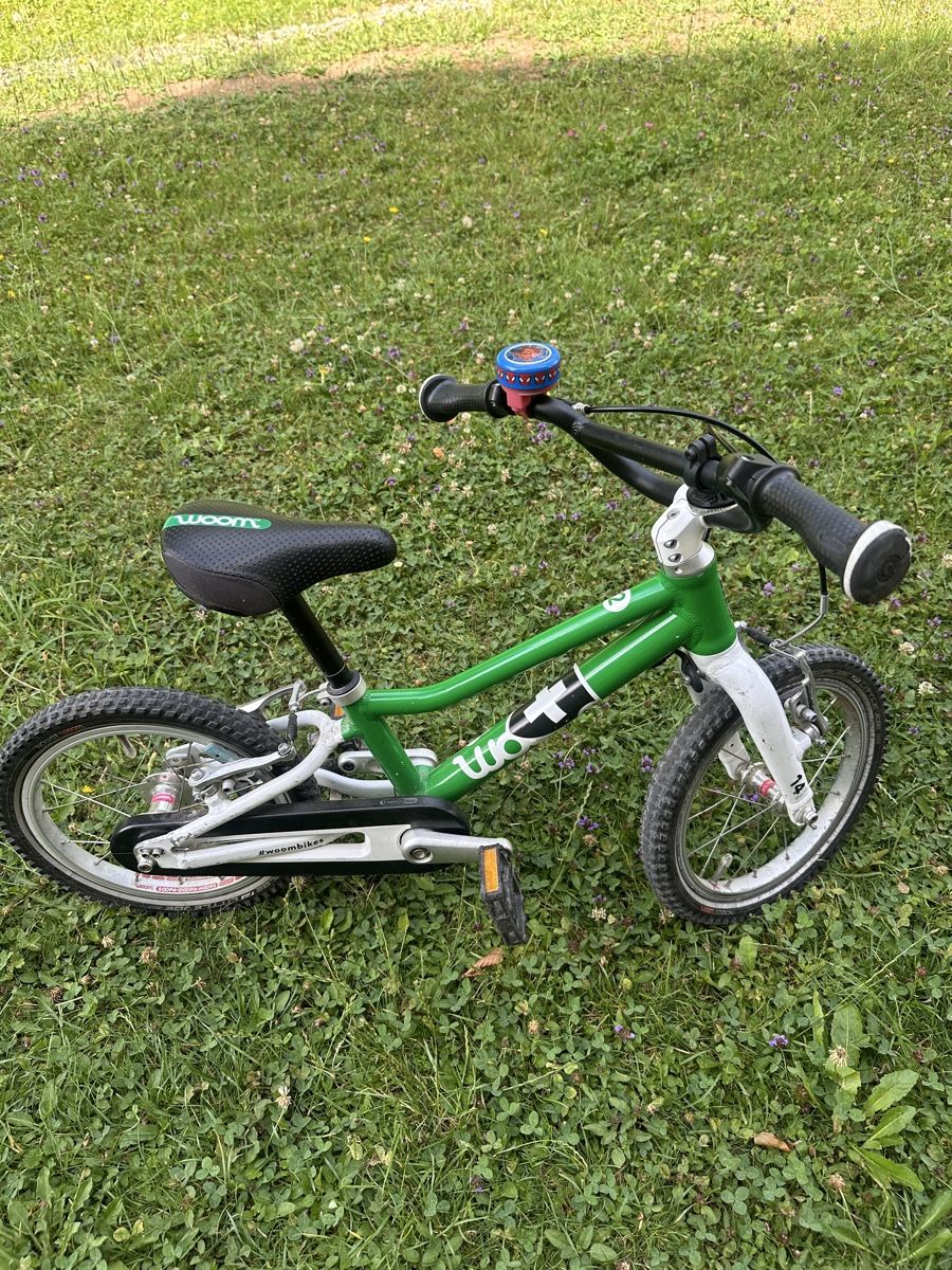 Woom Véhicules pour enfants: Woom 2 14” Grün – D'occasion à Wetzikon ZH par lee_mp7w
