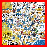 Donald Duck Mickey Mouse Entenhausen LTB 50 tlg Stickerset
