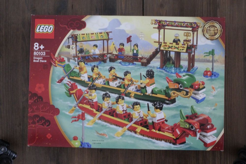 RARE ET NEUF LEGO 80103 Dragon Boat Race (Neuf avec emballage d'origine ...