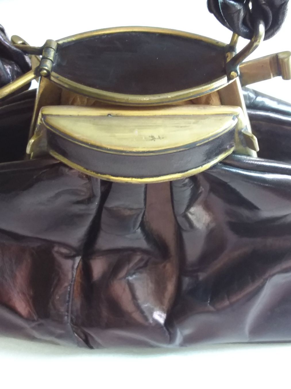 Taschen für Damen: Top Antike Ledertasche Art Déco 1930 – Gebraucht aus Zürich von helsan 8