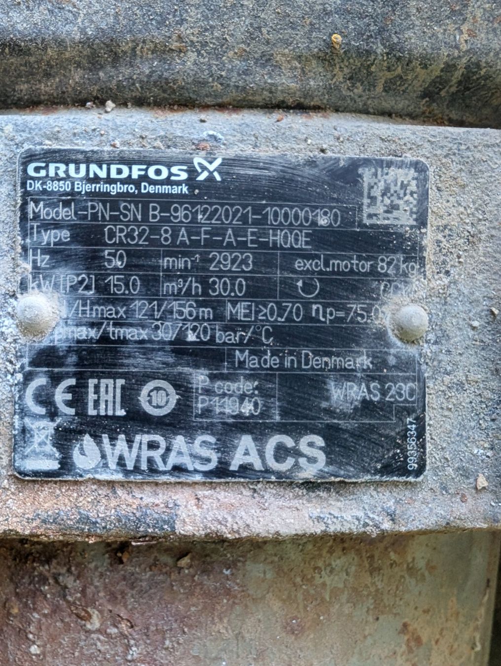 Grundfos Pompe & Parti di ricambio: Grundfos Vertikale Kreiselpumpe – Usato da Rümlang venduto da mar_956w 1