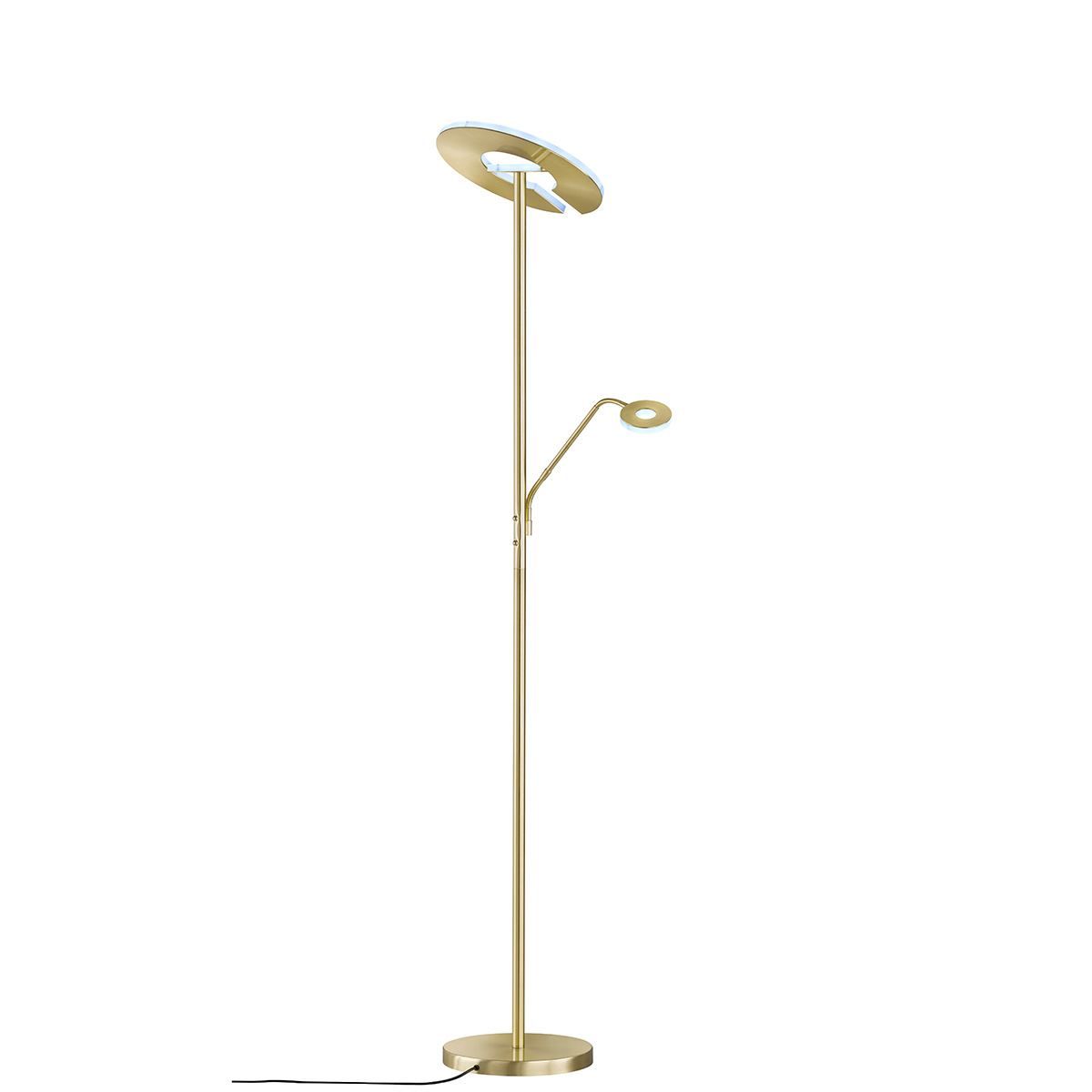 Lampade: LED Stehleuchte, Messing, Dimmbar – Nuovo (secondo la descrizione) da Kreuzlingen venduto da Smart-Light 8