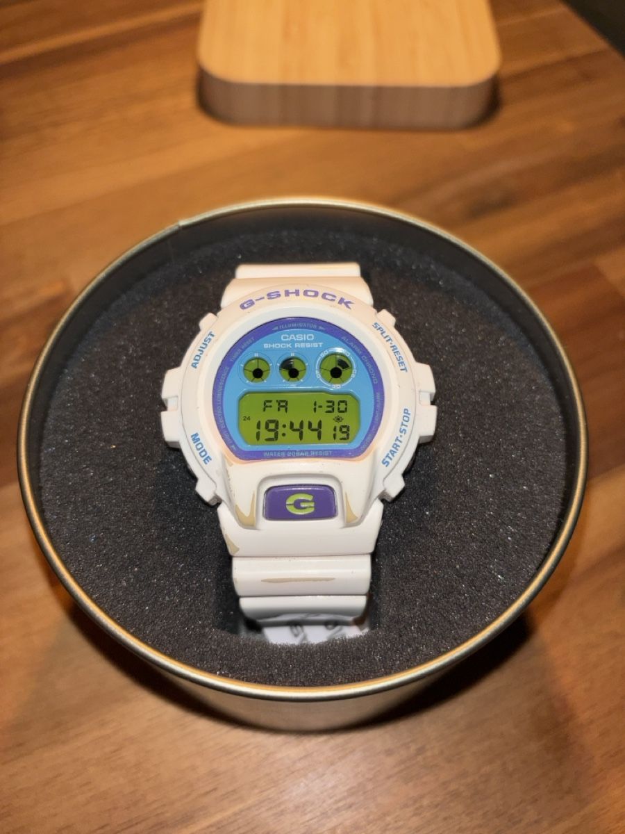 Casio Orologi: G-Shock - DW6900CS - blanc / white – Usato da Genève venduto da reu_8zdr