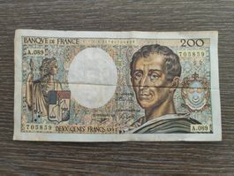 Frankreich 200 Francs 1991 !!!!!!!
