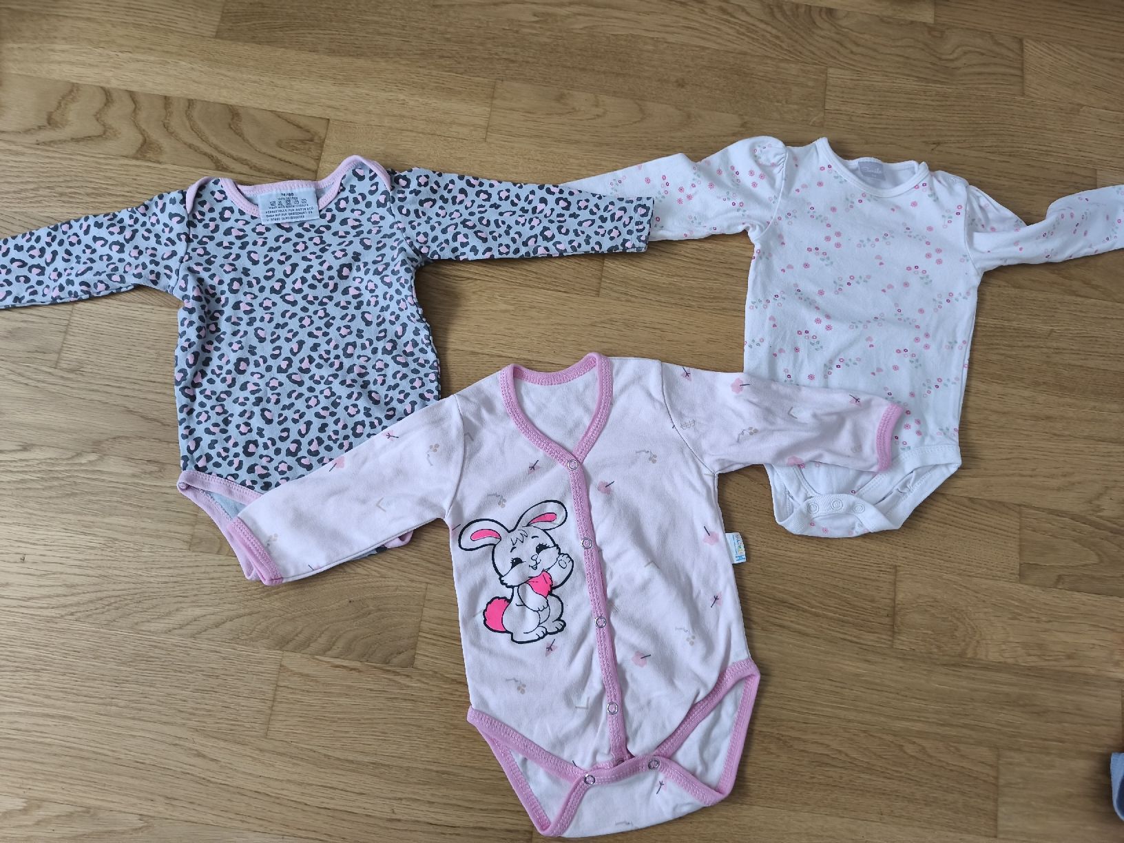 Unterwäsche: 10 Langarm Bodys Gr. 74 Mädchen – Gebraucht aus Näfels von ChocolateMuffin 1