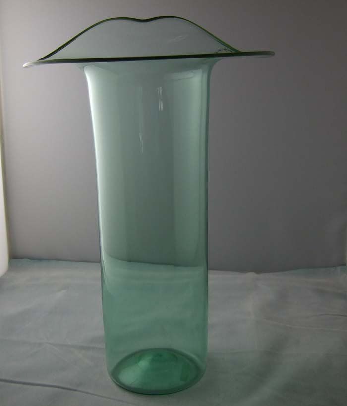 Venini Vasen & Gefässe: Vase Venini grün 1987 – Neu (gemäss Beschreibung) aus Stein am Rhein von Vitrum8260