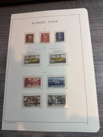 Briefmarken Schweiz, Sammlung ab 1936,