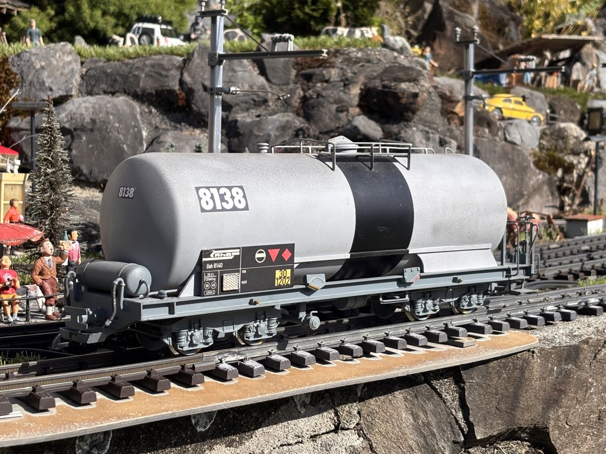 Modellini di ferrovie: Wagon citerne LGB Rhb  – Usato da Ollon VD venduto da behemiste51