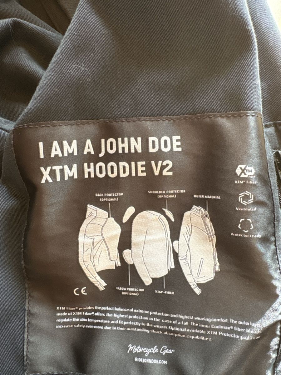 John Doe Giacche: John Doe XTM Hoodie V2- 2XL – Nuovo (secondo la descrizione) da Lommis venduto da Fabio051 3