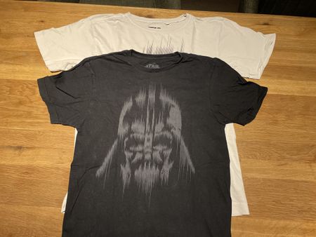 2x STAR WARS T‘Shirt Gr. S