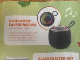 Bluetooth Lautsprecher inkl. Ladekabel neu