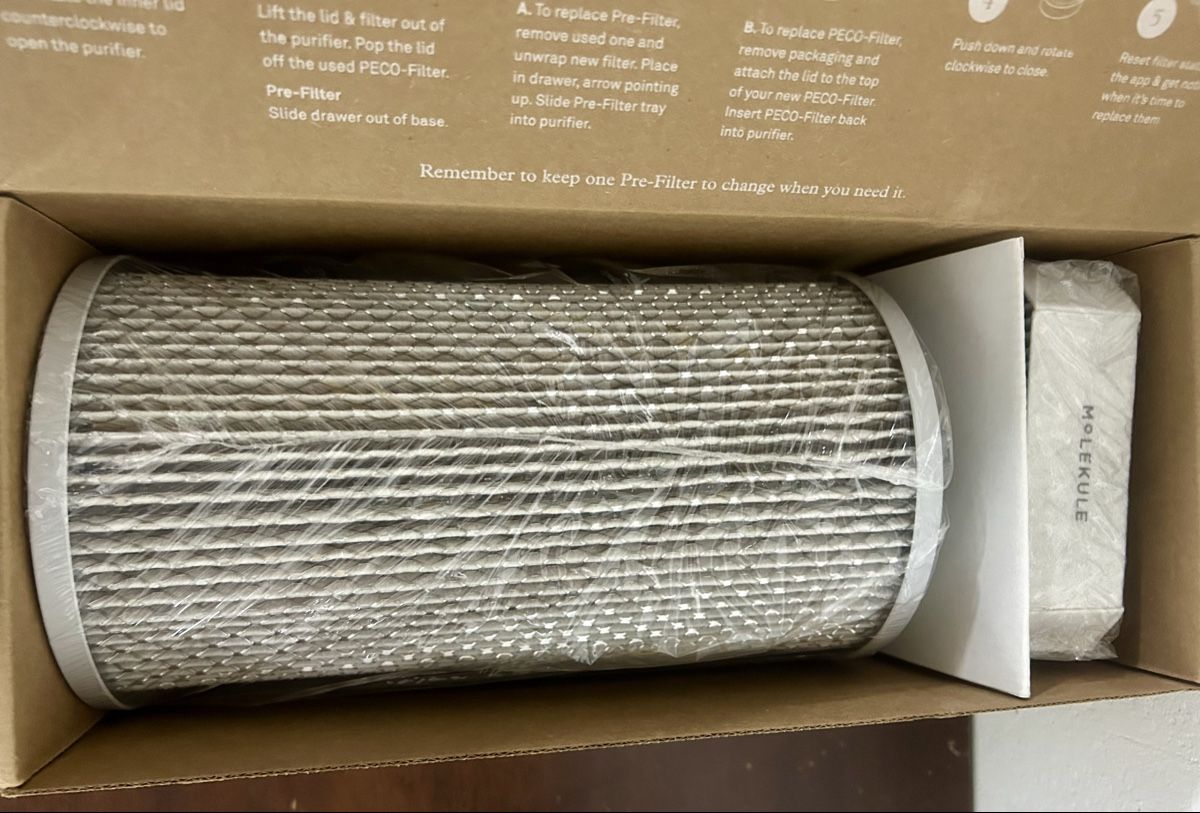 Ventilazione: [NEU]: Molekule Luftfilter Set 3-teilig (Ersatzfilter) – Nuovo e nell'imballaggio originale da Arni AG venduto da CreaFlex 2