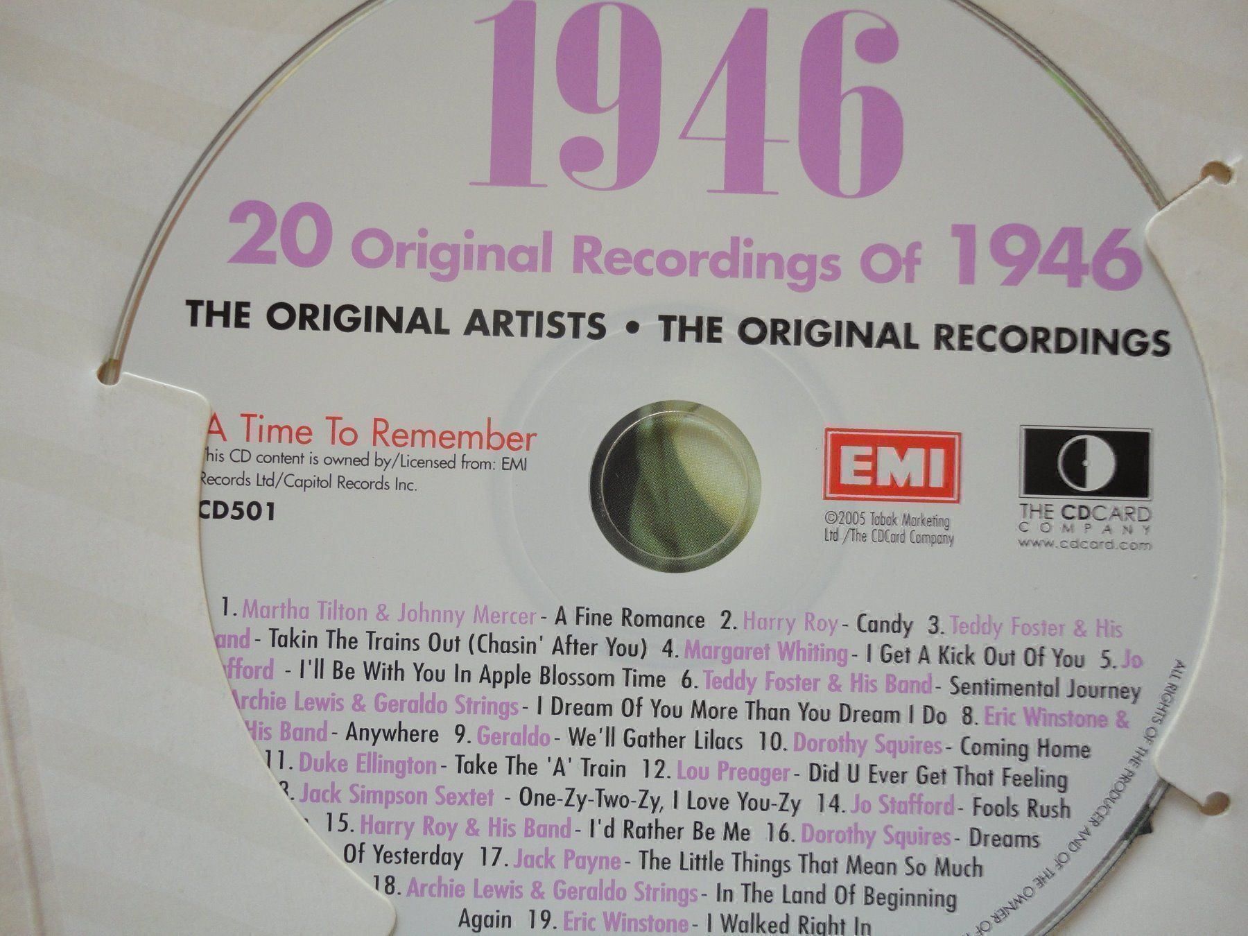 CD: CHRONIK 1946 AUF CD – Nuovo e nell'imballaggio originale da Moosseedorf venduto da haro01 1