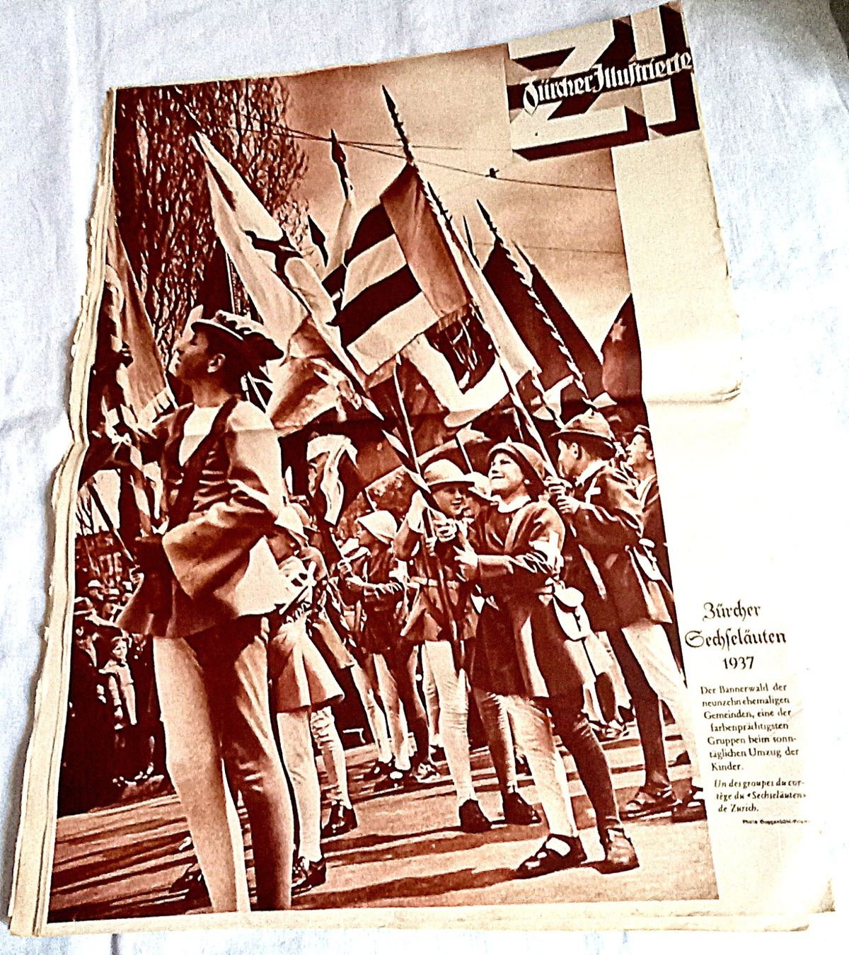 Riviste & Magazine: Zürcher Ilustrierte 28.April 1937 – Usato da Baar venduto da 2cvbaar 2