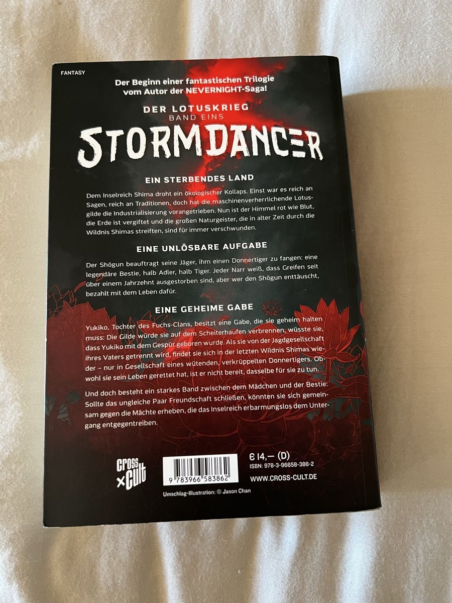 Libri: Stormdancer von Jay Kristoff – Nuovo (secondo la descrizione) da Glattbrugg venduto da readsy 1