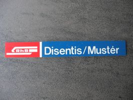 KLEINES BAHNSCHILD