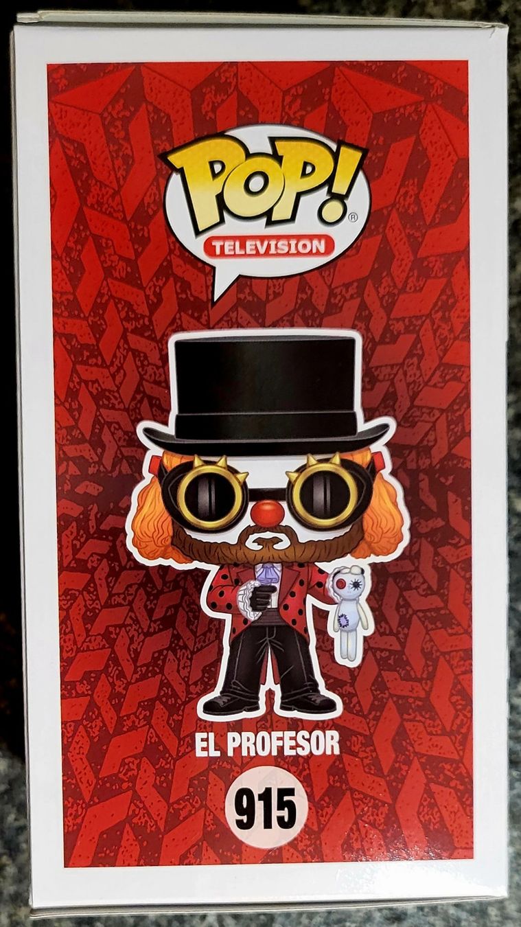 Funko Statuette: Funko Pop La Casa De Papel  El Profesor – Nuovo e nell'imballaggio originale da Montet (Glâne) venduto da KOADA 3