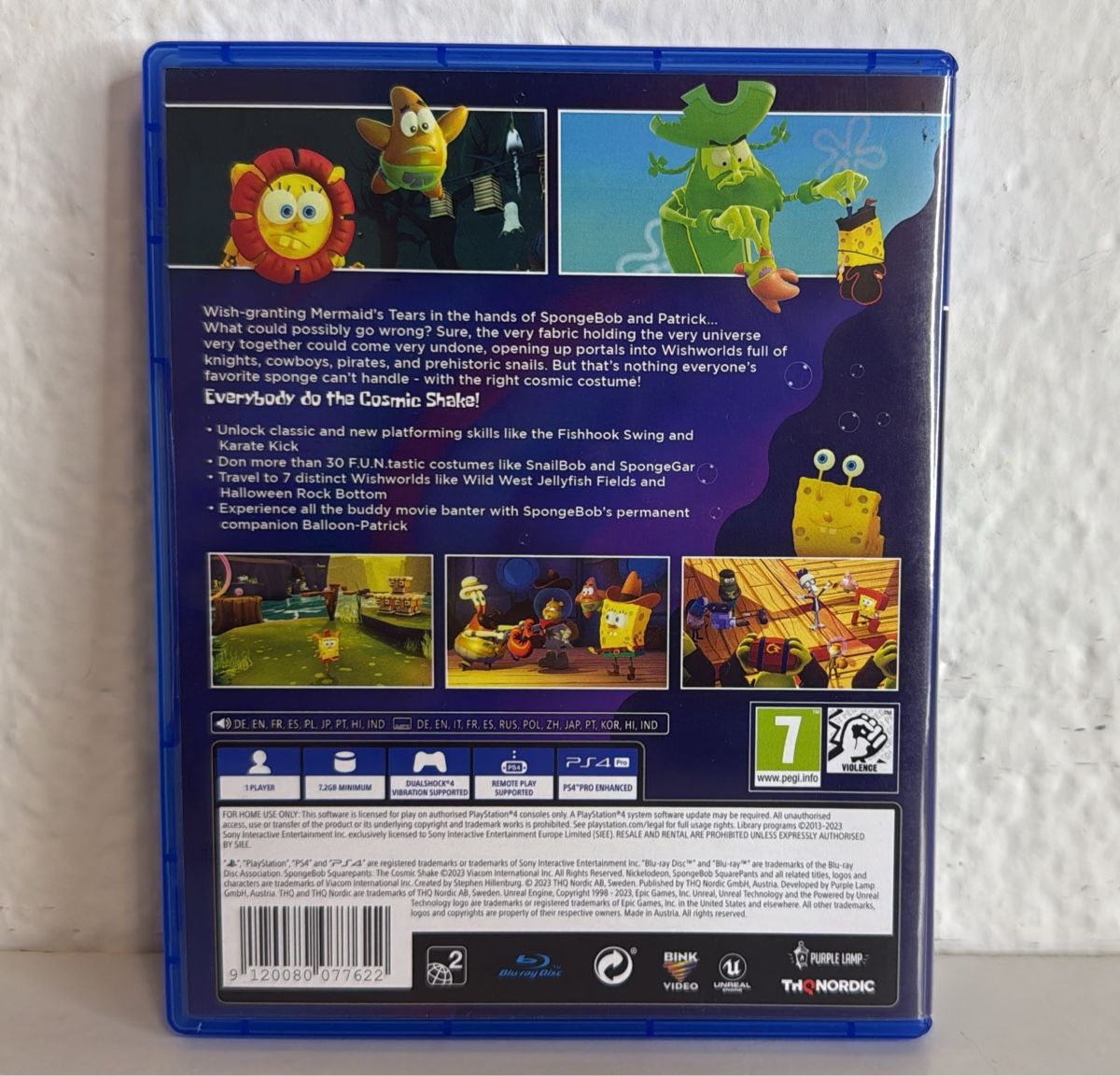 Sony Giochi: SpongeBob SquarePants The Cosmic Shake - PS4/PS5 Game – Usato da Ehrendingen venduto da bubulence 1