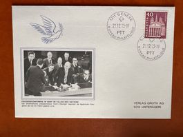 Friedenskonferenz Genf 1973 Sonderbrief (R65)