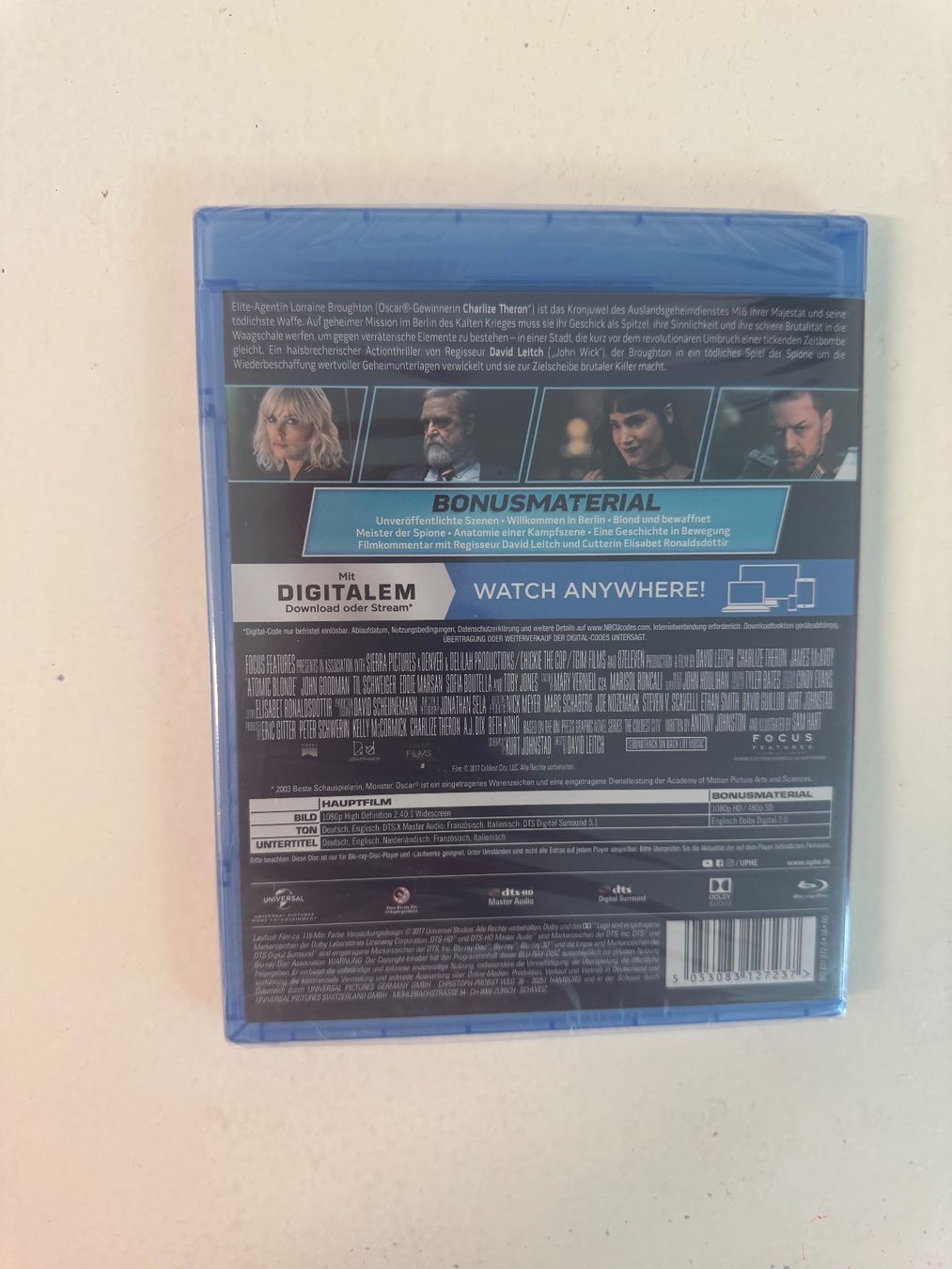 Tutti i DVDs: ATOMIC BLONDE. (BLU-RAY/OVP) – Nuovo e nell'imballaggio originale da Basel venduto da san_2qlq 1