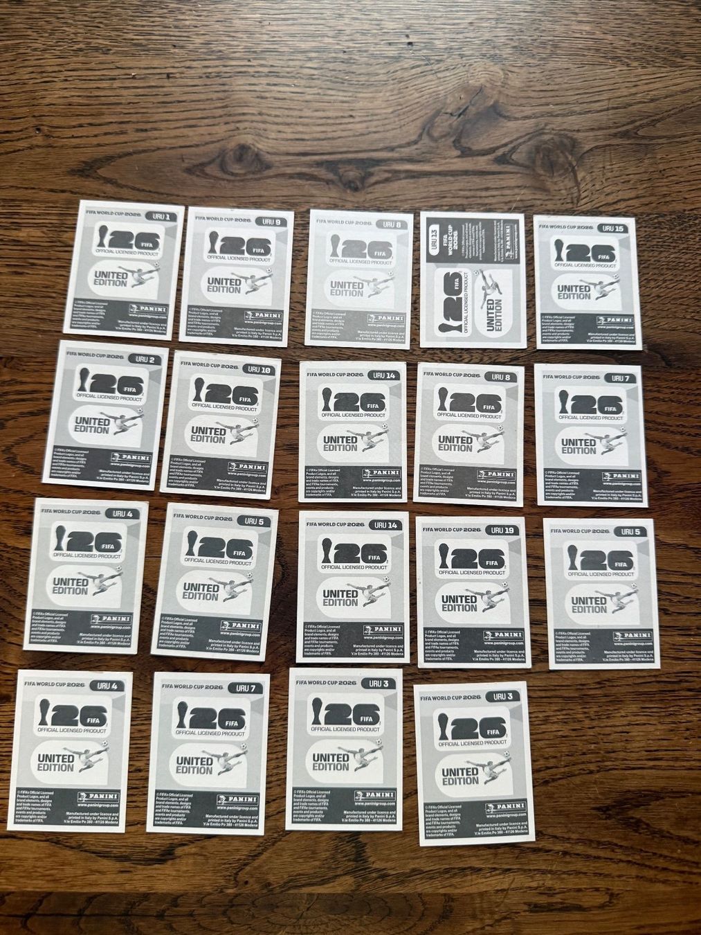 Panini Sammelbilder & Trading cards: Panini Uruguay WM 2026 – Gebraucht aus Biel/Bienne von kuriju 1