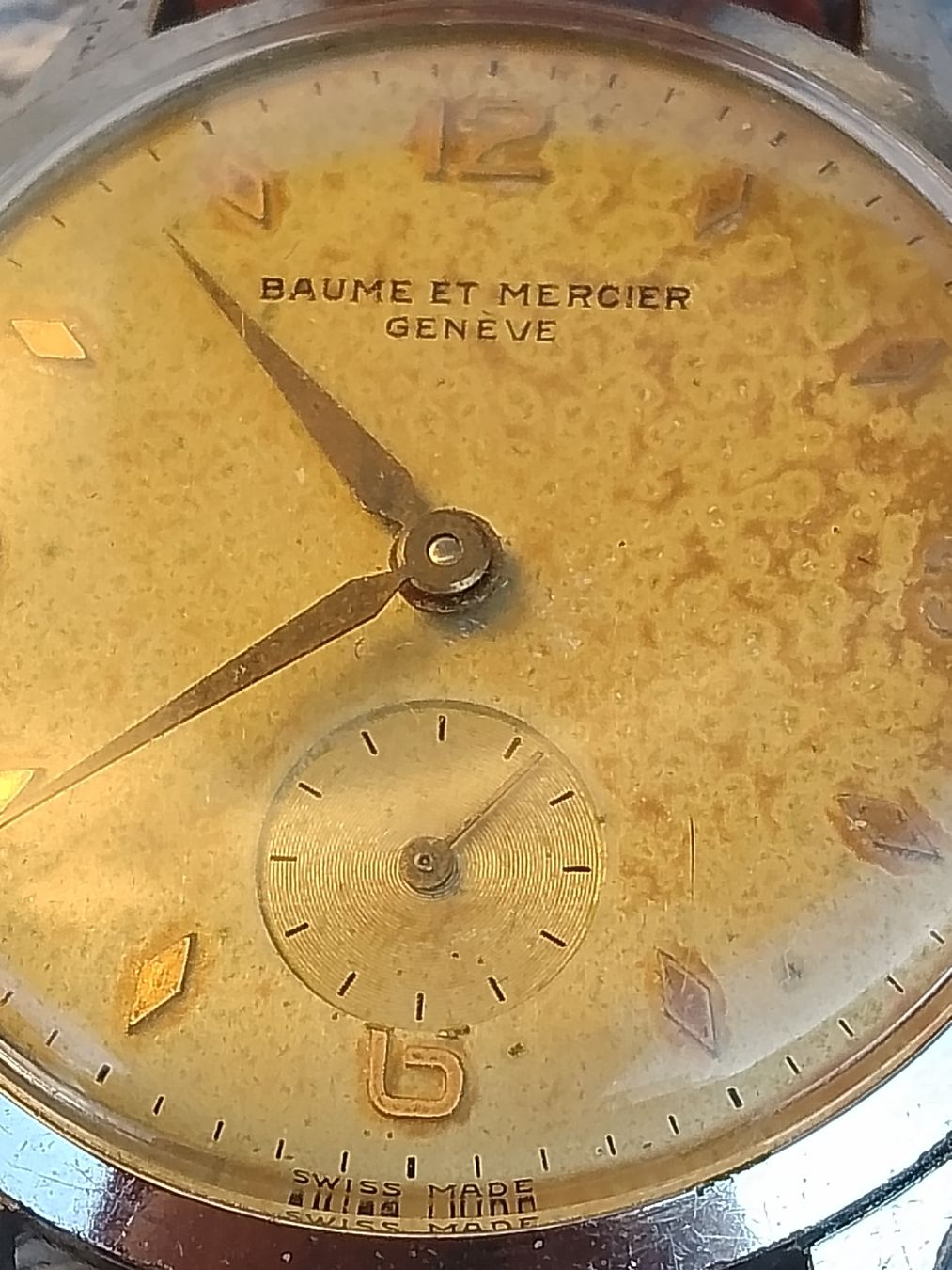 Baume & Mercier Orologi: Baume et Mercier Antik 34 mm läuft  – Usato da Agno venduto da sam2608 7