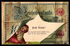 Reichsbanknote über 10 Mark mit Zwerg, 