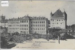 Lausanne - Ecole de Chimie et le Chateau