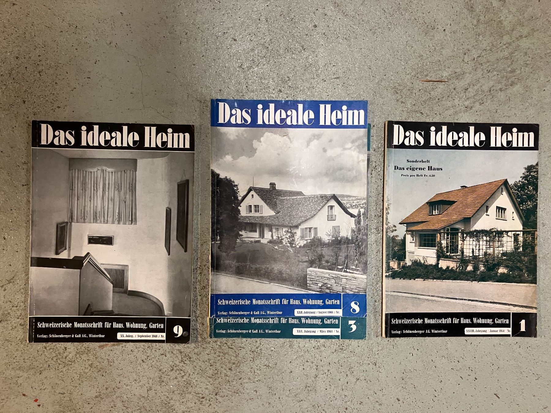 Riviste & Magazine: Das ideale Heim: Zeitschrift – Usato da Zürich venduto da Ideal0