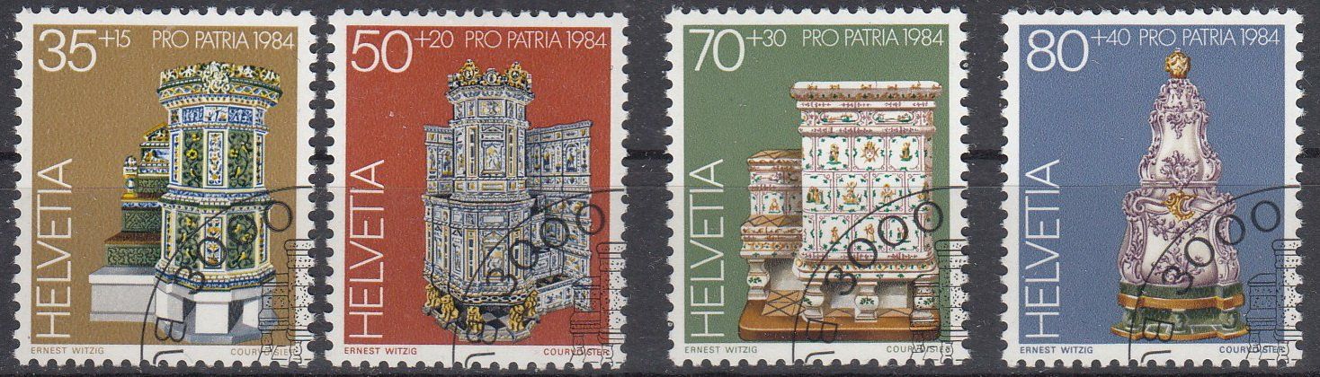 Tutti i francobolli: 1984 Pro Patria FDC Einzelmarken – Usato da Spreitenbach venduto da Mustang_1105